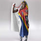 Personalized Happy Swaziland National Flag Day Hooded Blanket Nguni Shield Flag Style - African Pattern