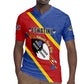 Personalized Happy Swaziland National Flag Day Rugby Jersey Nguni Shield Flag Style - African Pattern