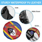 Personalized Happy Swaziland National Flag Day Spare Tire Cover Nguni Shield Flag Style - African Pattern