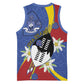 Umbuso weSwatini Basketball Jersey Nguni Shield Edelweiss Flower - African Pride
