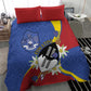 Umbuso weSwatini Bedding Set Nguni Shield Edelweiss Flower