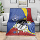 Umbuso weSwatini Blanket Nguni Shield Edelweiss Flower