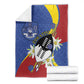 Umbuso weSwatini Blanket Nguni Shield Edelweiss Flower