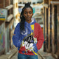 Umbuso weSwatini Hoodie Nguni Shield Edelweiss Flower