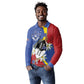 Umbuso weSwatini Long Sleeve Polo Shirt Nguni Shield Edelweiss Flower