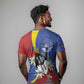 Umbuso weSwatini T shirt Nguni Shield Edelweiss Flower