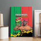 Faso Rises Our Soil Our Rules Canvas Wall Art Ibrahim Traore Revolutionary Spirit