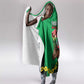 Faso Rises Our Soil Our Rules Hooded Blanket Ibrahim Traore Revolutionary Spirit