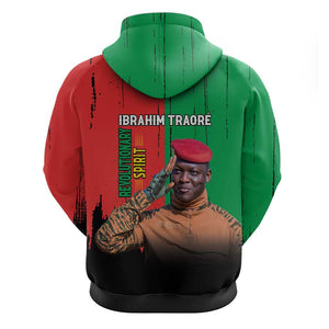 Faso Rises Our Soil Our Rules Hoodie Ibrahim Traore Revolutionary Spirit