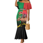 Faso Rises Our Soil Our Rules Mermaid Dress Ibrahim Traore Revolutionary Spirit