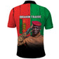 Faso Rises Our Soil Our Rules Polo Shirt Ibrahim Traore Revolutionary Spirit
