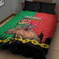 Faso Rises Our Soil Our Rules Quilt Bed Set Ibrahim Traore Revolutionary Spirit