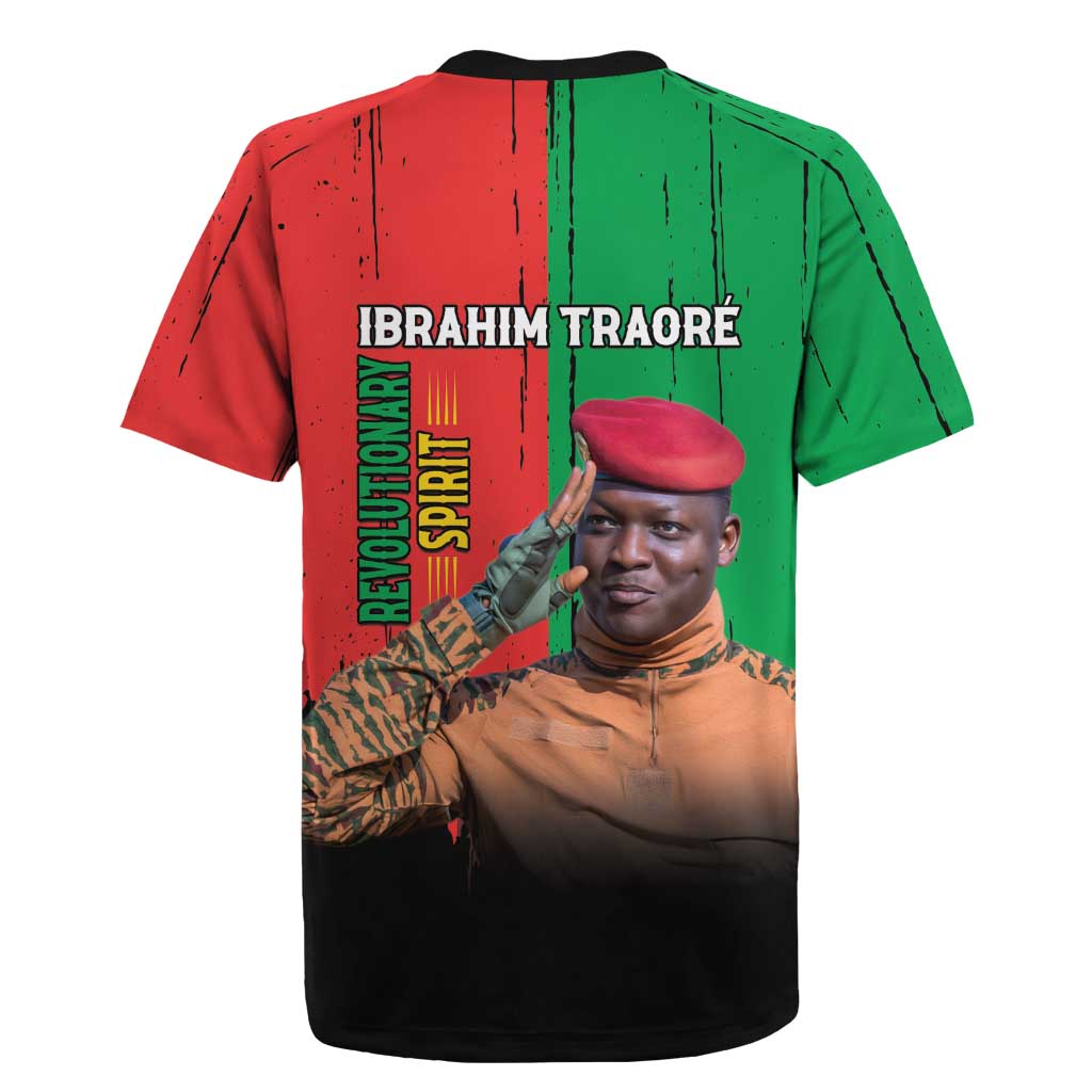 Faso Rises Our Soil Our Rules Rugby Jersey Ibrahim Traore Revolutionary Spirit