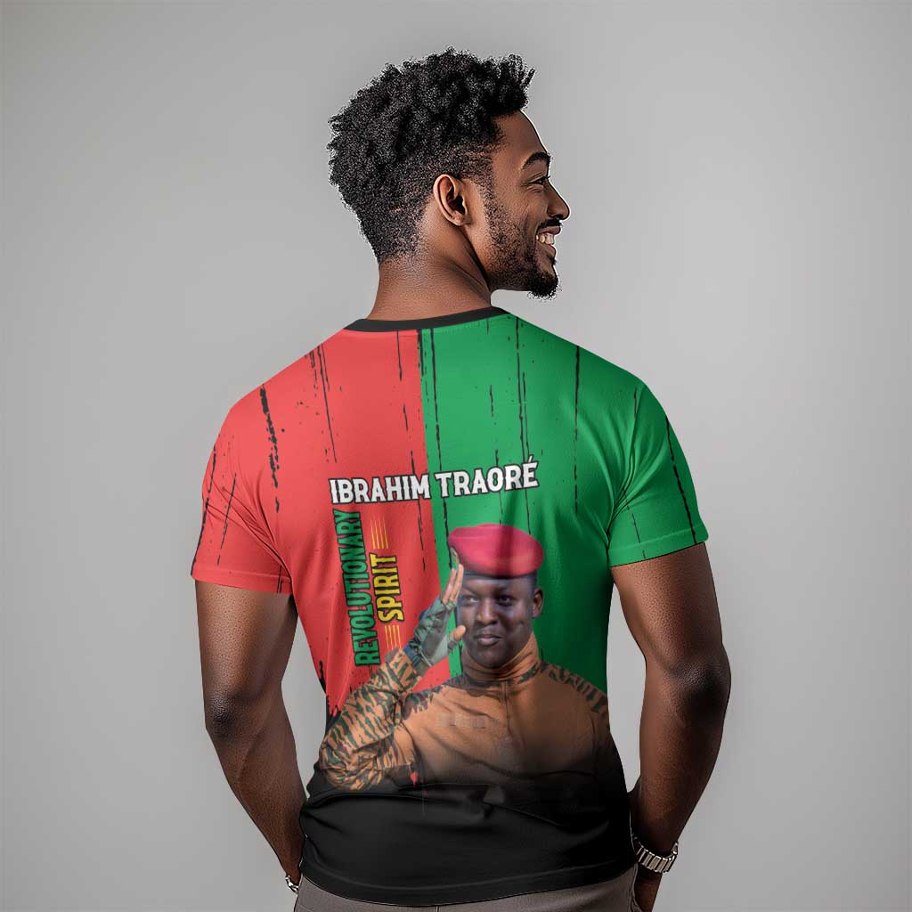 Faso Rises Our Soil Our Rules T shirt Ibrahim Traore Revolutionary Spirit