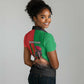 Faso Rises Our Soil Our Rules Women Polo Shirt Ibrahim Traore Revolutionary Spirit