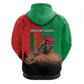Faso Rises Our Soil Our Rules Zip Hoodie Ibrahim Traore Revolutionary Spirit