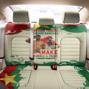 Ibrahim Traore Thomas Sankara Back Car Seat Cover Make Burkina Faso Great Again