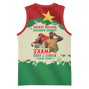 Ibrahim Traore Thomas Sankara Basketball Jersey Make Burkina Faso Great Again - African Pride