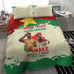 Ibrahim Traore Thomas Sankara Bedding Set Make Burkina Faso Great Again