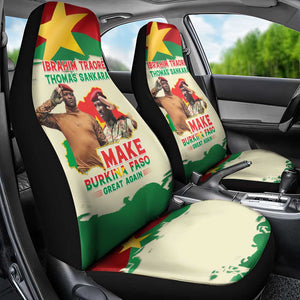Ibrahim Traore Thomas Sankara Car Seat Cover Make Burkina Faso Great Again