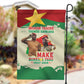 Ibrahim Traore Thomas Sankara Garden Flag Make Burkina Faso Great Again