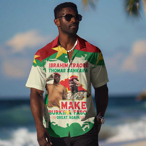 Ibrahim Traore Thomas Sankara Hawaiian Shirt Make Burkina Faso Great Again