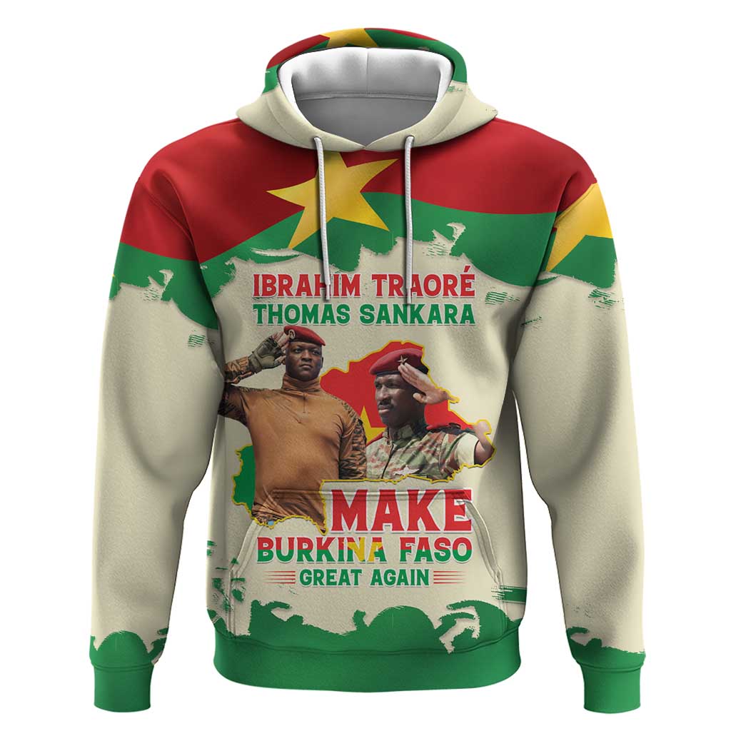 Ibrahim Traore Thomas Sankara Hoodie Make Burkina Faso Great Again