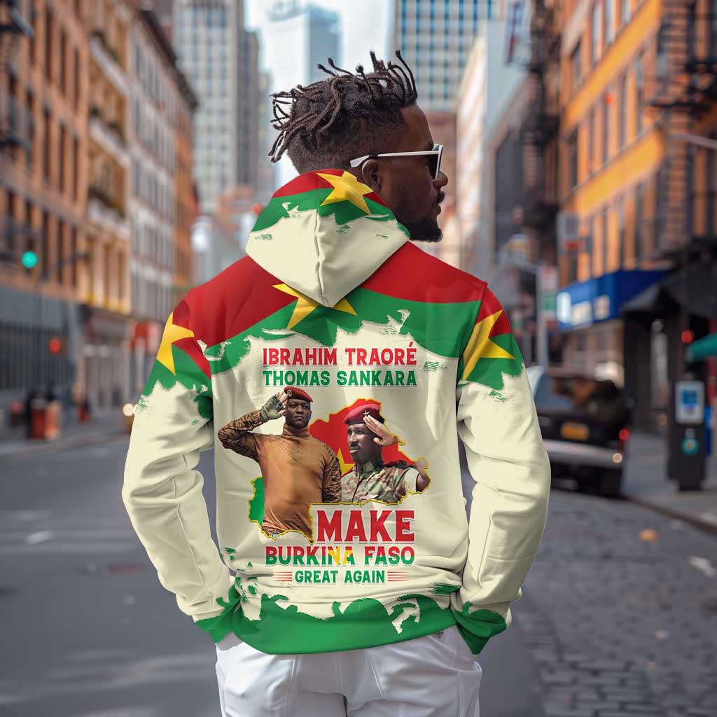 Ibrahim Traore Thomas Sankara Hoodie Make Burkina Faso Great Again