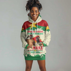 Ibrahim Traore Thomas Sankara Hoodie Dress Make Burkina Faso Great Again