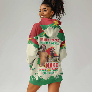 Ibrahim Traore Thomas Sankara Hoodie Dress Make Burkina Faso Great Again