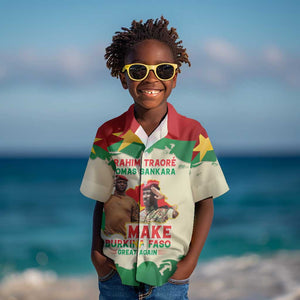 Ibrahim Traore Thomas Sankara Kid Hawaiian Shirt Make Burkina Faso Great Again