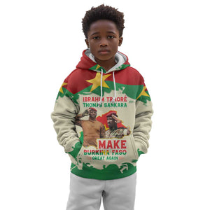 Ibrahim Traore Thomas Sankara Kid Hoodie Make Burkina Faso Great Again