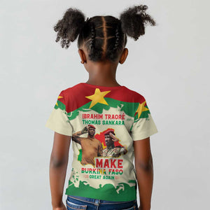 Ibrahim Traore Thomas Sankara Kid T shirt Make Burkina Faso Great Again