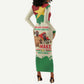 Ibrahim Traore Thomas Sankara Long Sleeve Bodycon Dress Make Burkina Faso Great Again