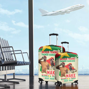 Ibrahim Traore Thomas Sankara Luggage Cover Make Burkina Faso Great Again