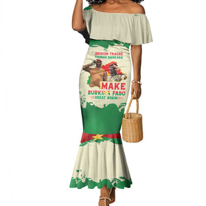Ibrahim Traore Thomas Sankara Mermaid Dress Make Burkina Faso Great Again