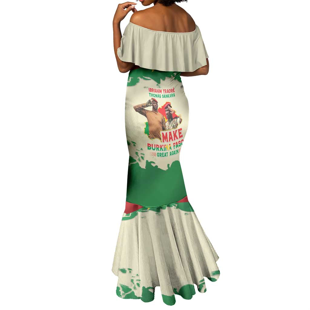Ibrahim Traore Thomas Sankara Mermaid Dress Make Burkina Faso Great Again