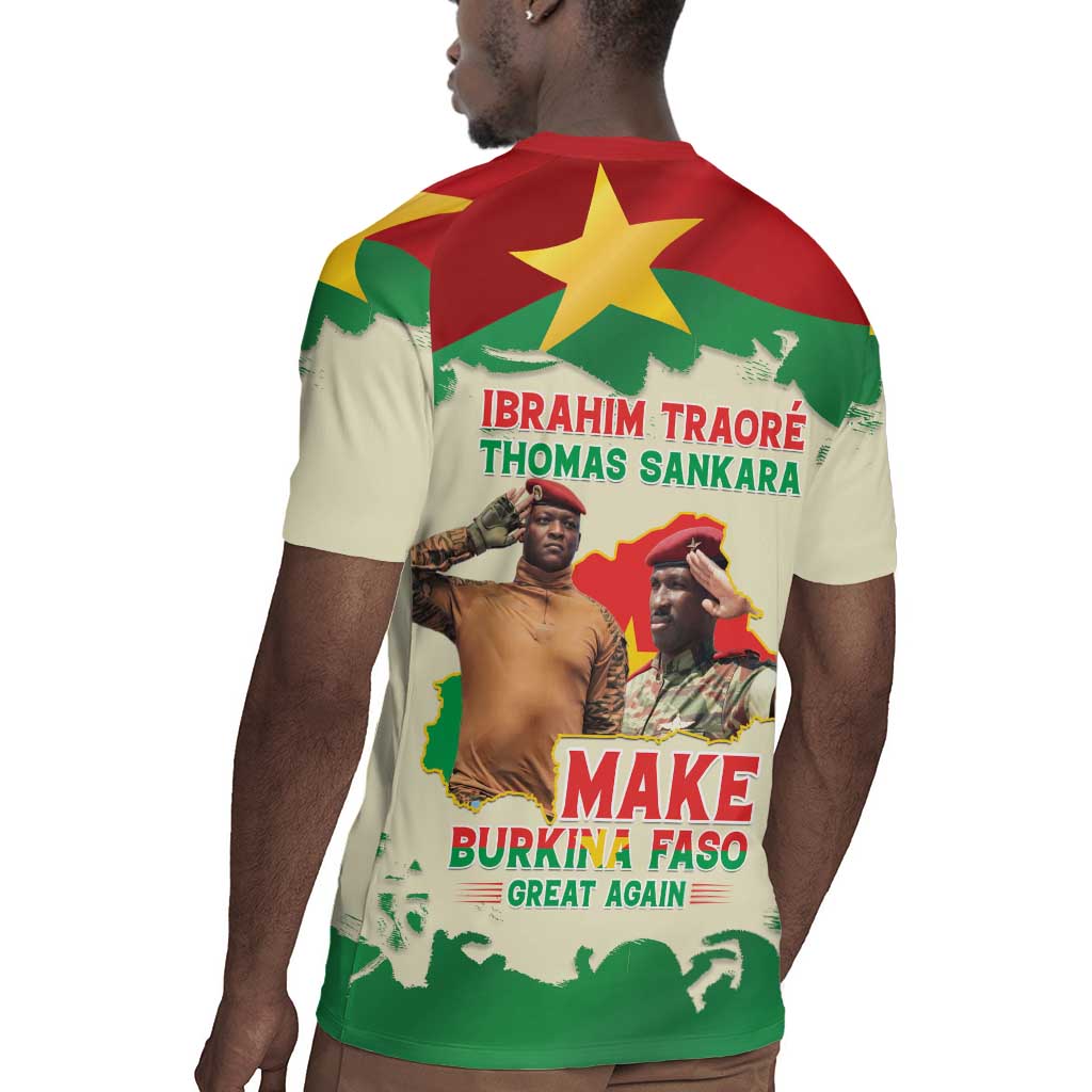 Ibrahim Traore Thomas Sankara Rugby Jersey Make Burkina Faso Great Again