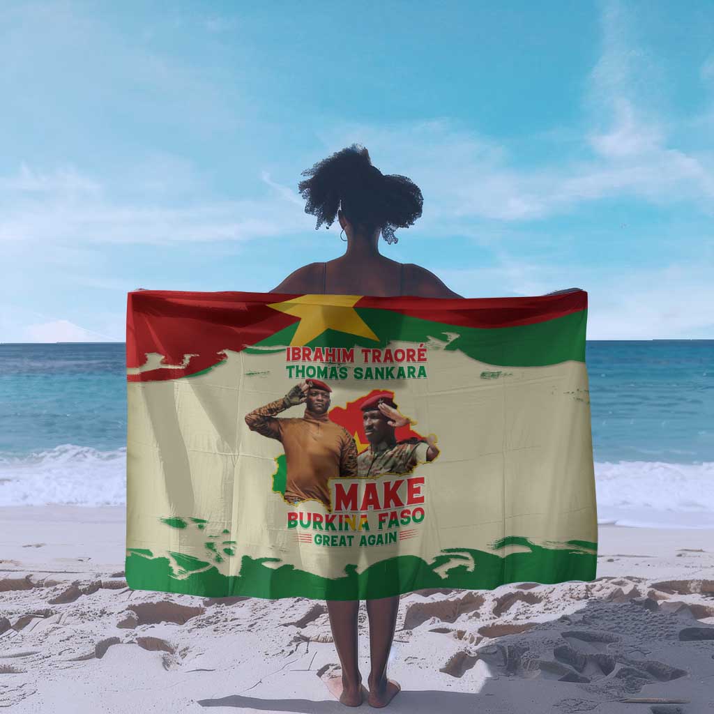 Ibrahim Traore Thomas Sankara Sarong Make Burkina Faso Great Again