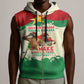 Ibrahim Traore Thomas Sankara Sleeveless Zip Hoodie Make Burkina Faso Great Again - African Pride