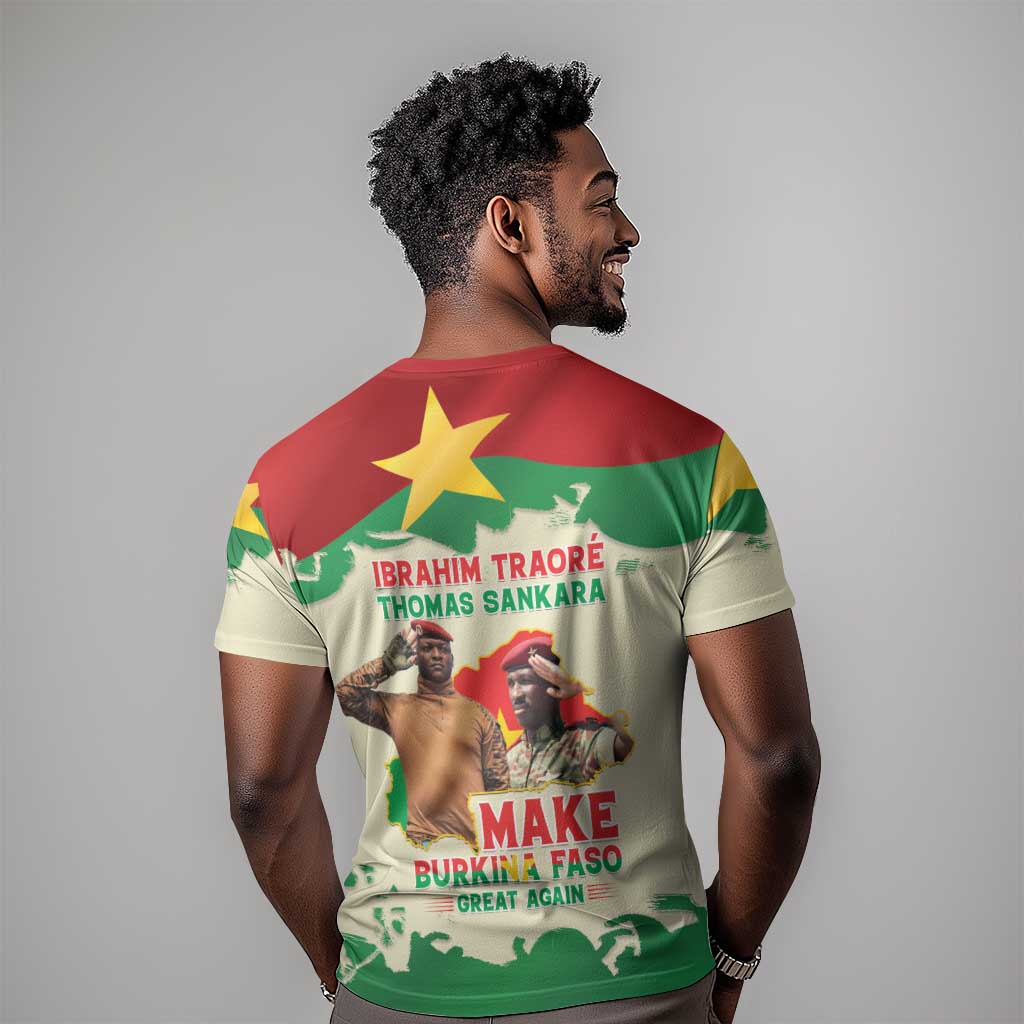 Ibrahim Traore Thomas Sankara T shirt Make Burkina Faso Great Again