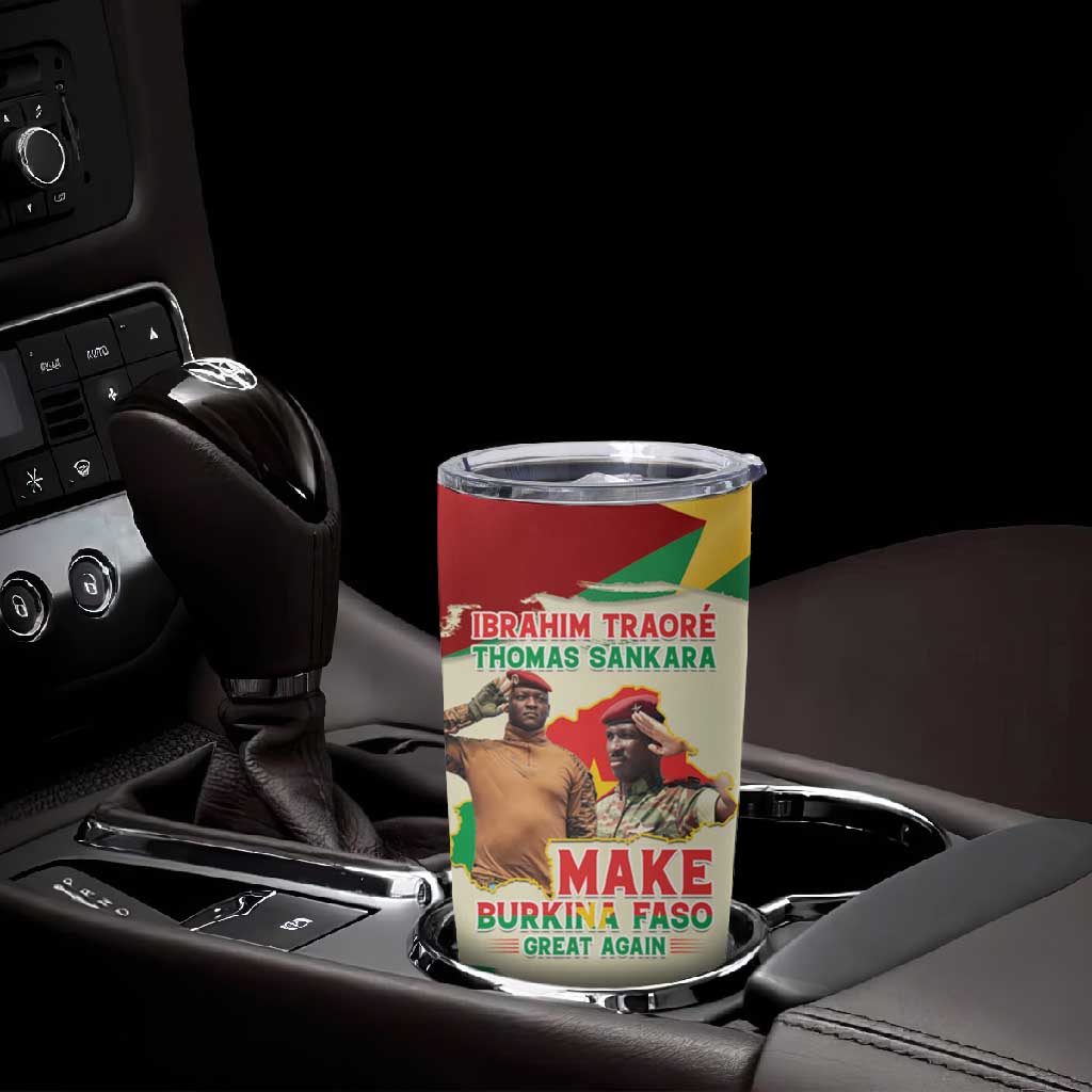 Ibrahim Traore Thomas Sankara Tumbler Cup Make Burkina Faso Great Again