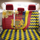 Afro Chad Back Car Seat Cover Happy 65th of Independence