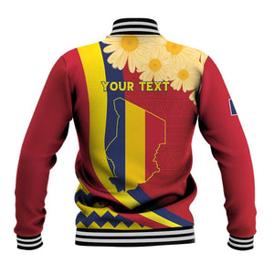 Personalised Afro Chad Baseball Jacket Happy 65th of Independence