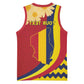 Personalised Afro Chad Basketball Jersey Happy 65th of Independence - African Pride