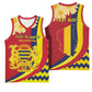 Personalised Afro Chad Basketball Jersey Happy 65th of Independence - African Pride