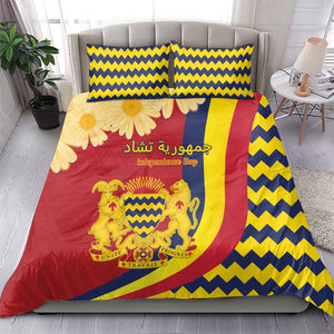 Afro Chad Bedding Set Happy 65th of Independence