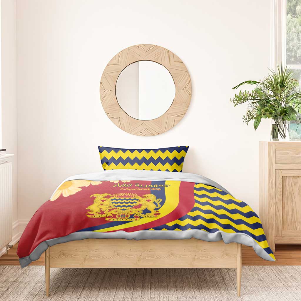 Afro Chad Bedding Set Happy 65th of Independence