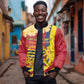 Personalised Afro Chad Bomber Jacket Happy 65th of Independence