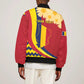 Personalised Afro Chad Bomber Jacket Happy 65th of Independence
